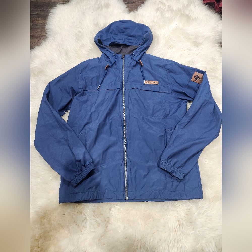 Columbia Blue Hooded Jacket